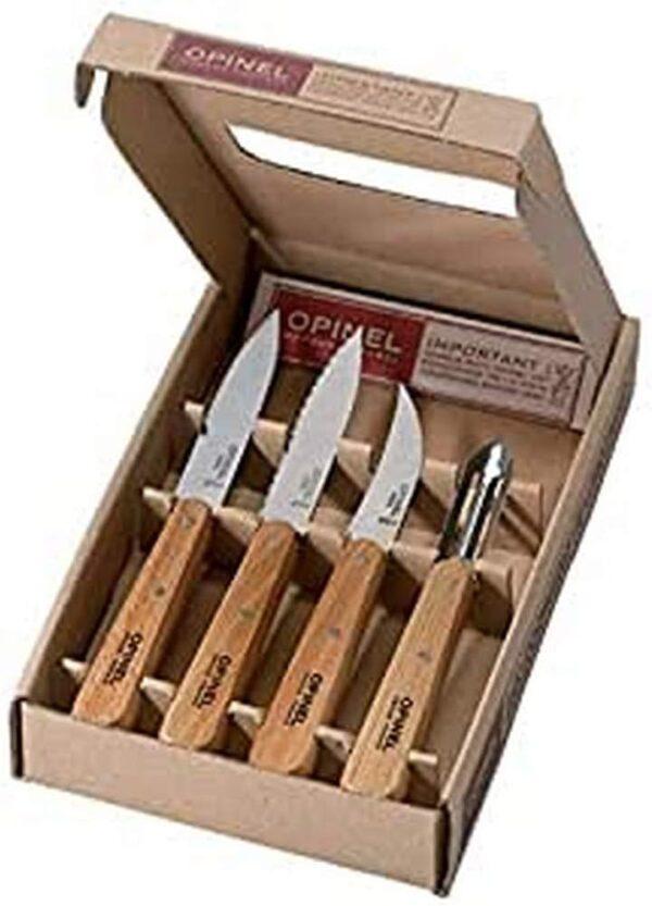 Opinel Coltelli tascabile, Multicolore, 4 Pezzi