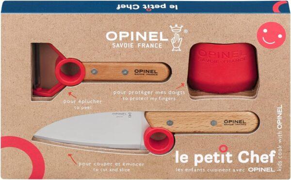 Opinel - Set di 3 coltelli da cucina per bambini